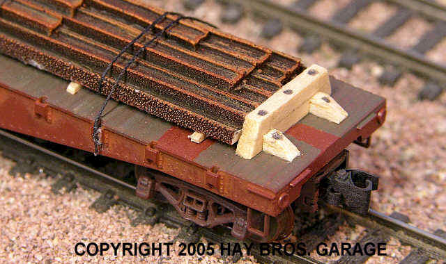 Hay Brothers STEEL BEAMS LOAD foot Flatcars & Gondolas Fits 40 40 